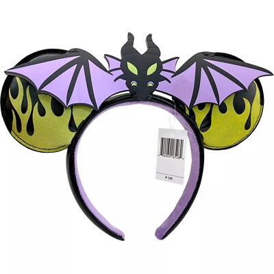 Disney Parks Maleficent Dragon Minnie Mouse Ear Headband Sleeping Beauty2025 | eBay US