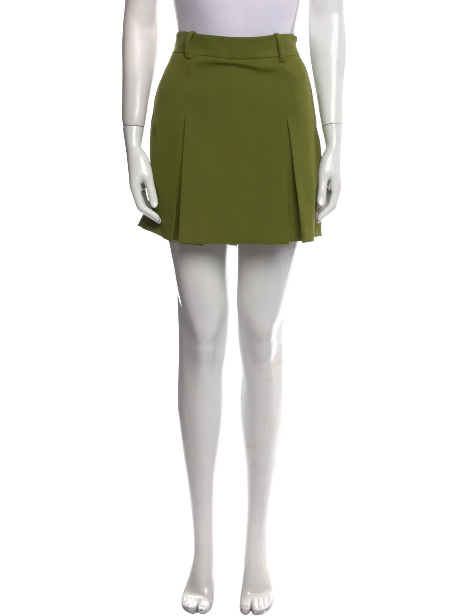 Pleated Accents Mini Skirt | The RealReal