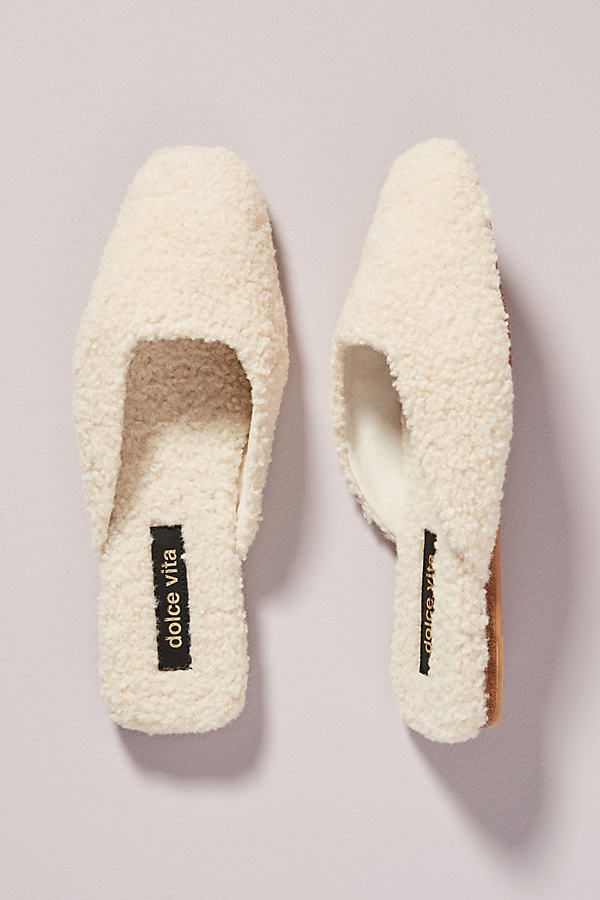 Dolce Vita Saydee Slippers By Dolce Vita in Beige Size 7 | Anthropologie (US)