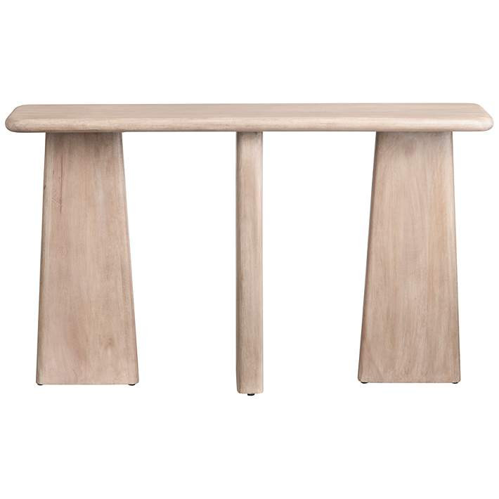 Crestview Collection Kenwood 55" Wide Modern Wood Console Table | Lamps Plus