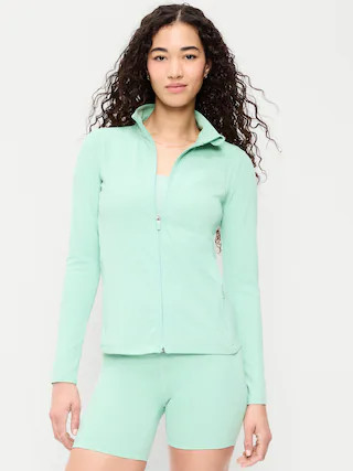 StudioSmooth Full-Zip Jacket | Old Navy (US)