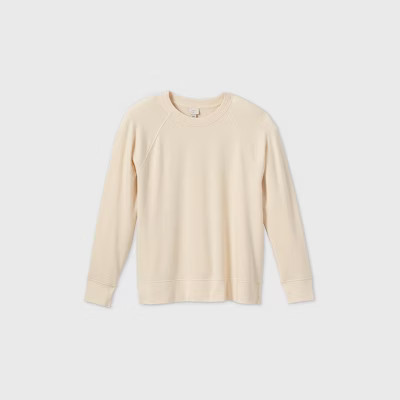 Women's Crewneck Fleece Pullover - A New Day™ | Target