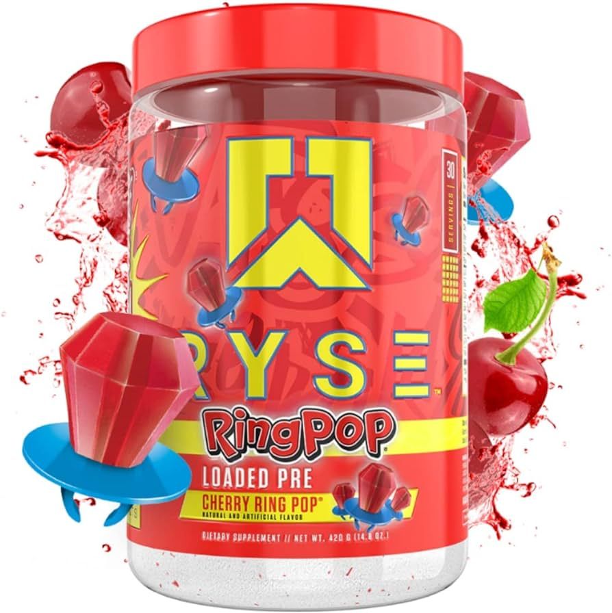 Ryse Core Series Loaded Pre | Pump, Energy, Strength | L-Citrulline, Beta Alanine, L-Theanine, Ca... | Amazon (US)