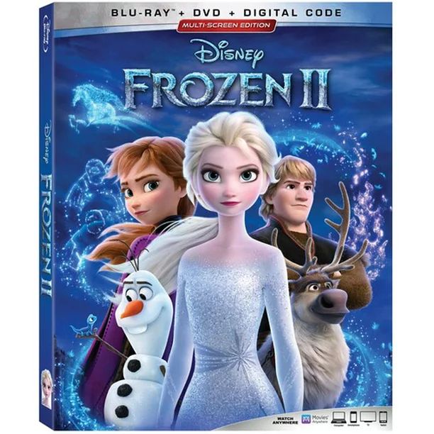 Frozen II (Blu-ray + DVD + Digital Copy) - Walmart.com | Walmart (US)