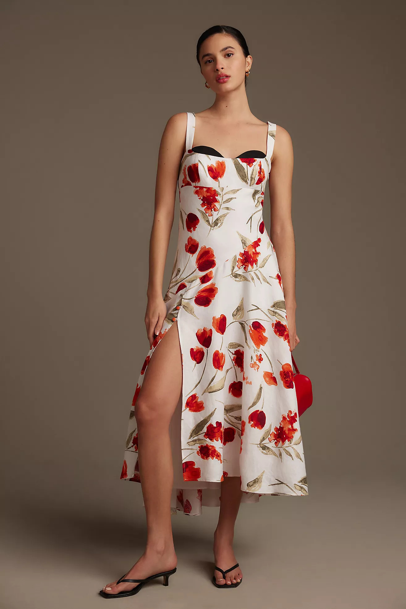 Reformation Bekki Linen Dress | Anthropologie (US)