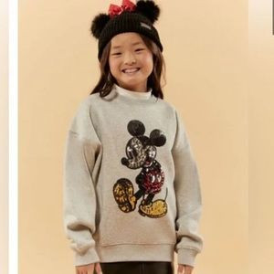 Sequin Mickey Sweatshirt NWT | Poshmark
