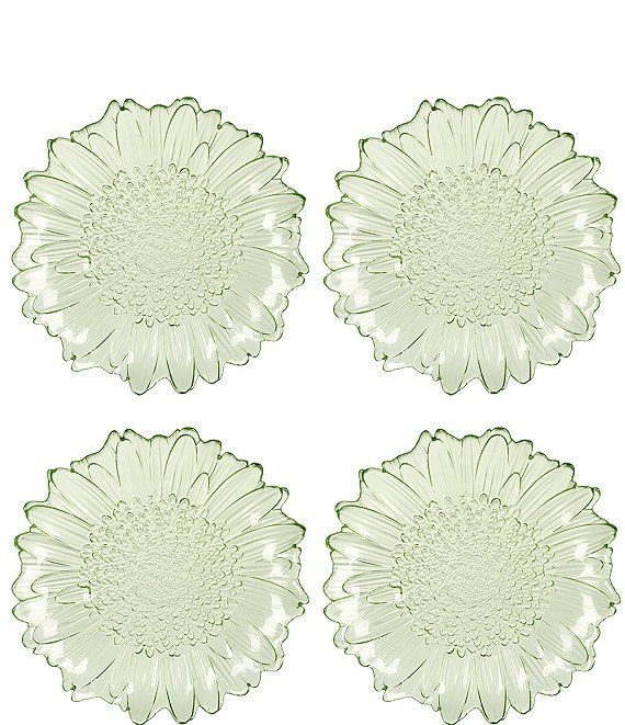 Floral Appetizer Plates, Set of 4 | Dillard's