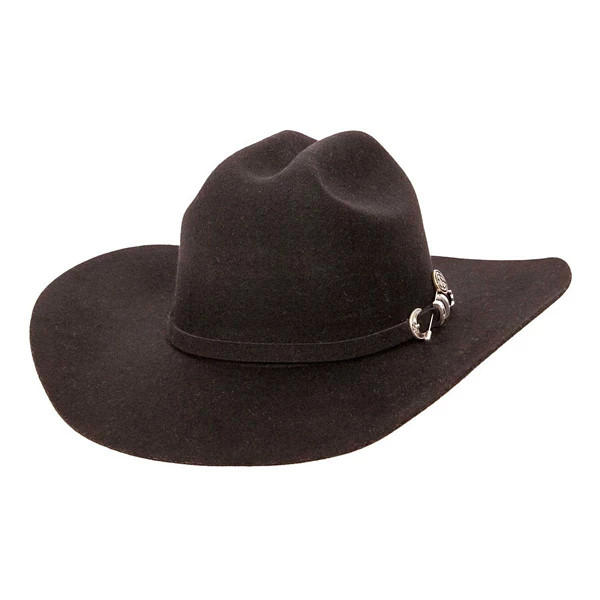 Men's American Hat Makers Cattleman Western Felt Cowboy Hat Large Black | Scheels