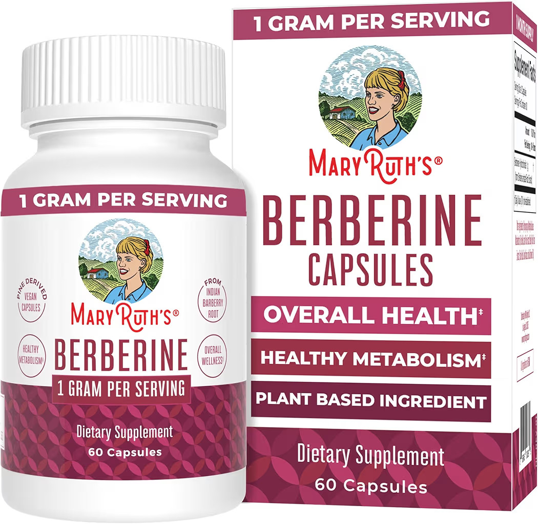 MaryRuth Organics Berberine Supplement | 1000 mg Per Serving | 1 g Berberine | Healthy Metabolism... | Amazon (US)