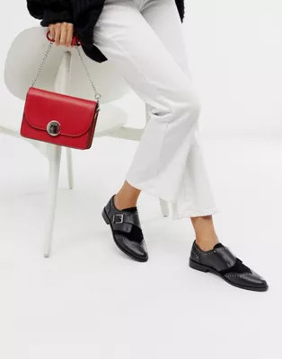 ASOS DESIGN Morocco leather monk shoes | ASOS US