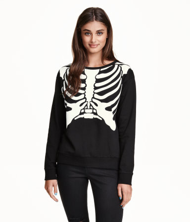 Sweatshirt with Printed Design | H&M (US)