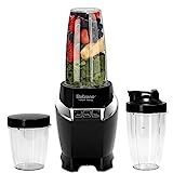 Balzano High Speed Nutri Blender/Mixer/Smoothie Maker - 1000 Watts - 9 Pcs Set, Black, Compact | Amazon (US)