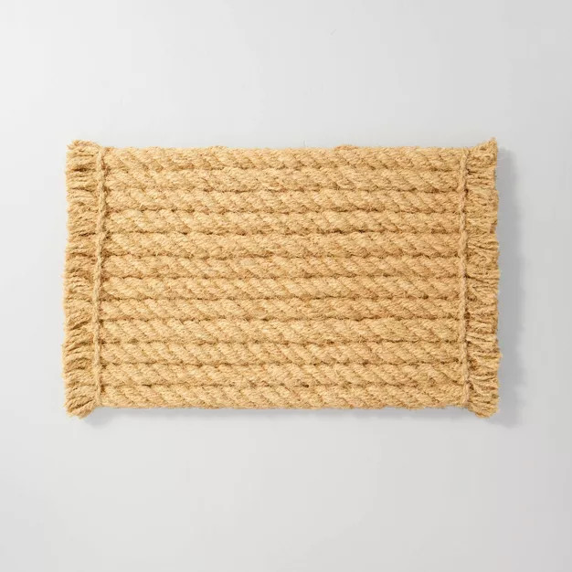 Chunky Twisted Rope Coir Doormat - Hearth & Hand™ with Magnolia | Target