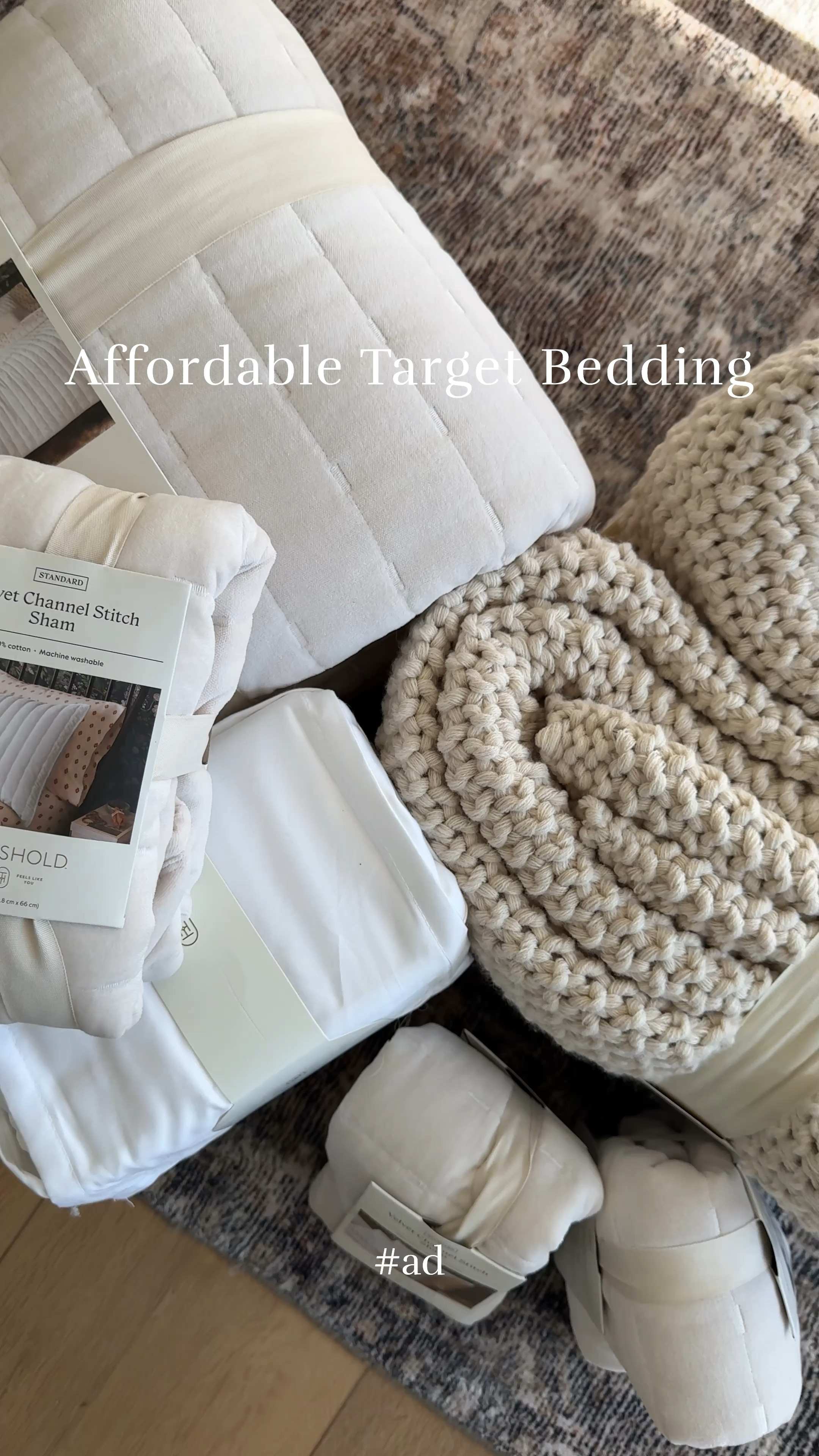 Affordable Target Bedding Refresh 

#LTKVideo #LTKhome