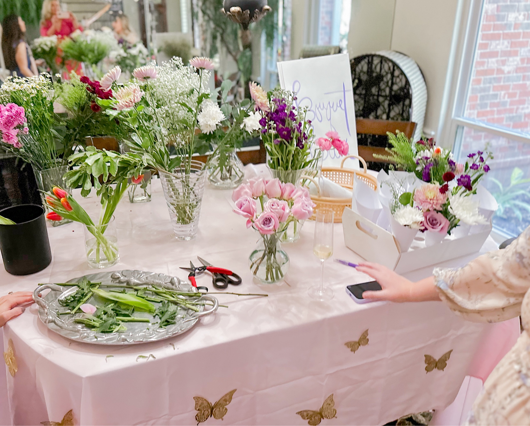 Bouquet Bar / Flower Bar for a Baby Shower (Bridal Shower) 

#LTKbump #LTKparties #LTKwedding