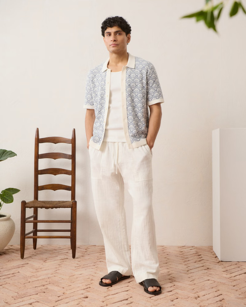 Baggy Breezy Pull-On Pant | Abercrombie & Fitch (US)