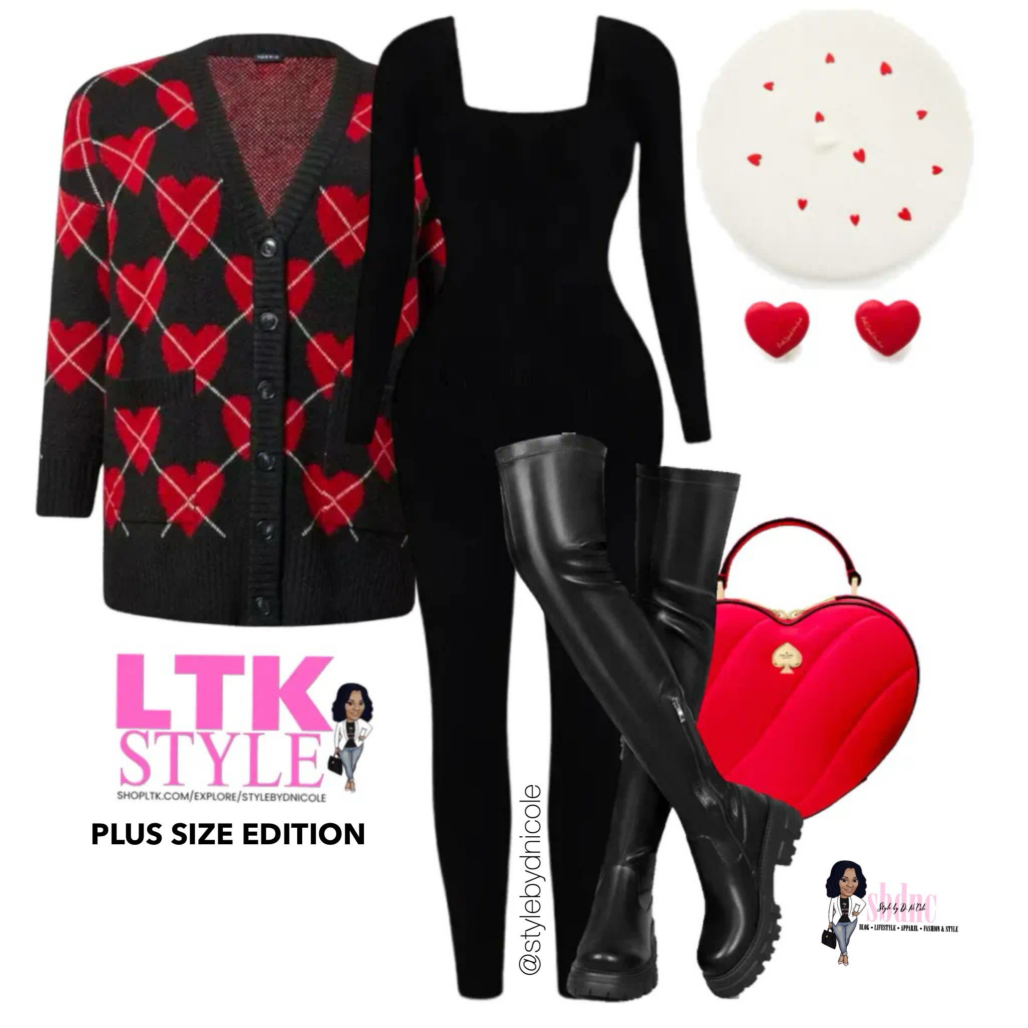 A comfortable and stylish look made with hearts in mind. 

Available in sizes 0XL-4XL!

#LTKSeasonal #LTKPlusSize #LTKMidsize