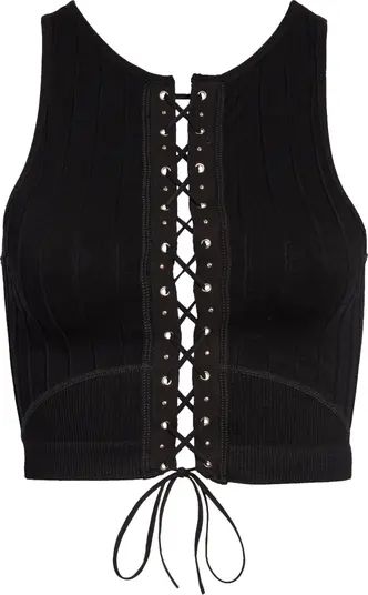 Arran Lace-Up Sleeveless Top | Nordstrom