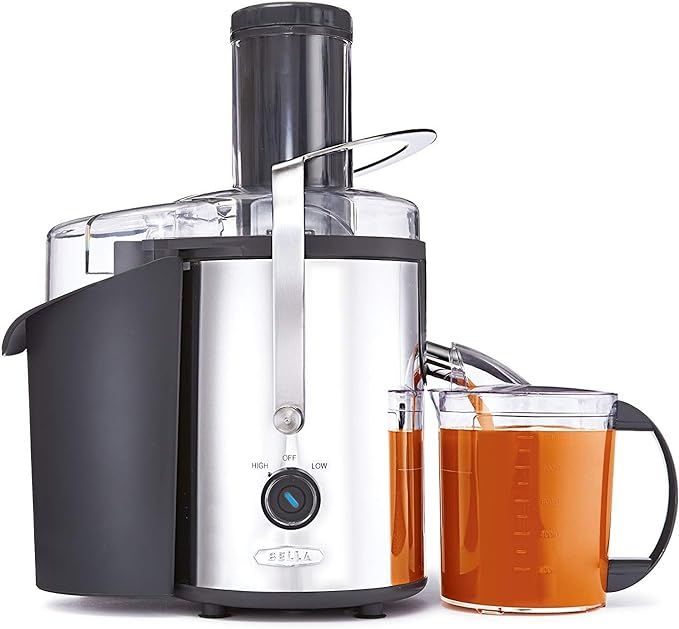 BELLA High Power Juice Extractor, 2 Speed Motor, Juicer, Large 3" Feed for Larger Fruits and Vegg... | Amazon (US)