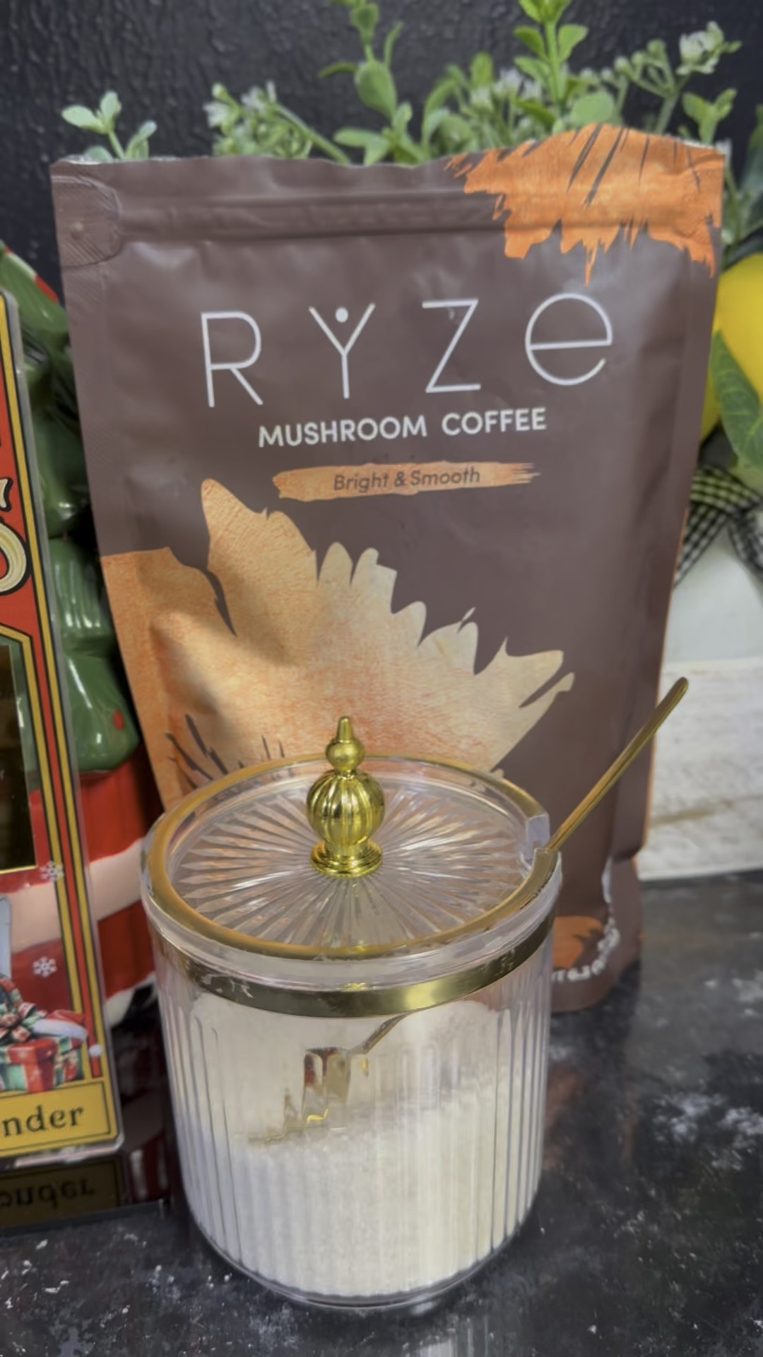 My morning routine start with my Ryze Coffee
