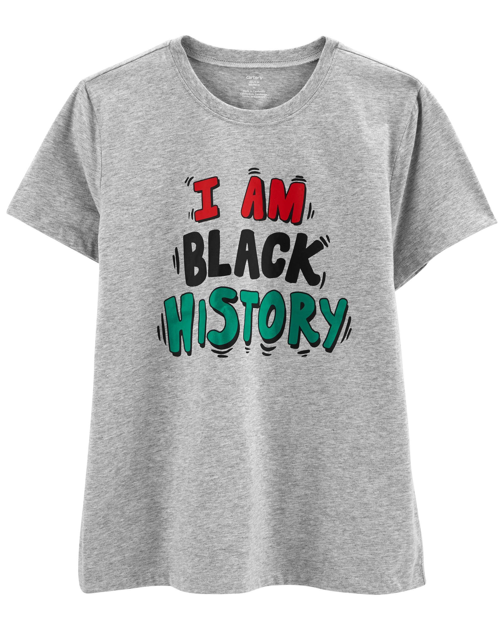 Adult Women's Black History Jersey Tee | Carter's