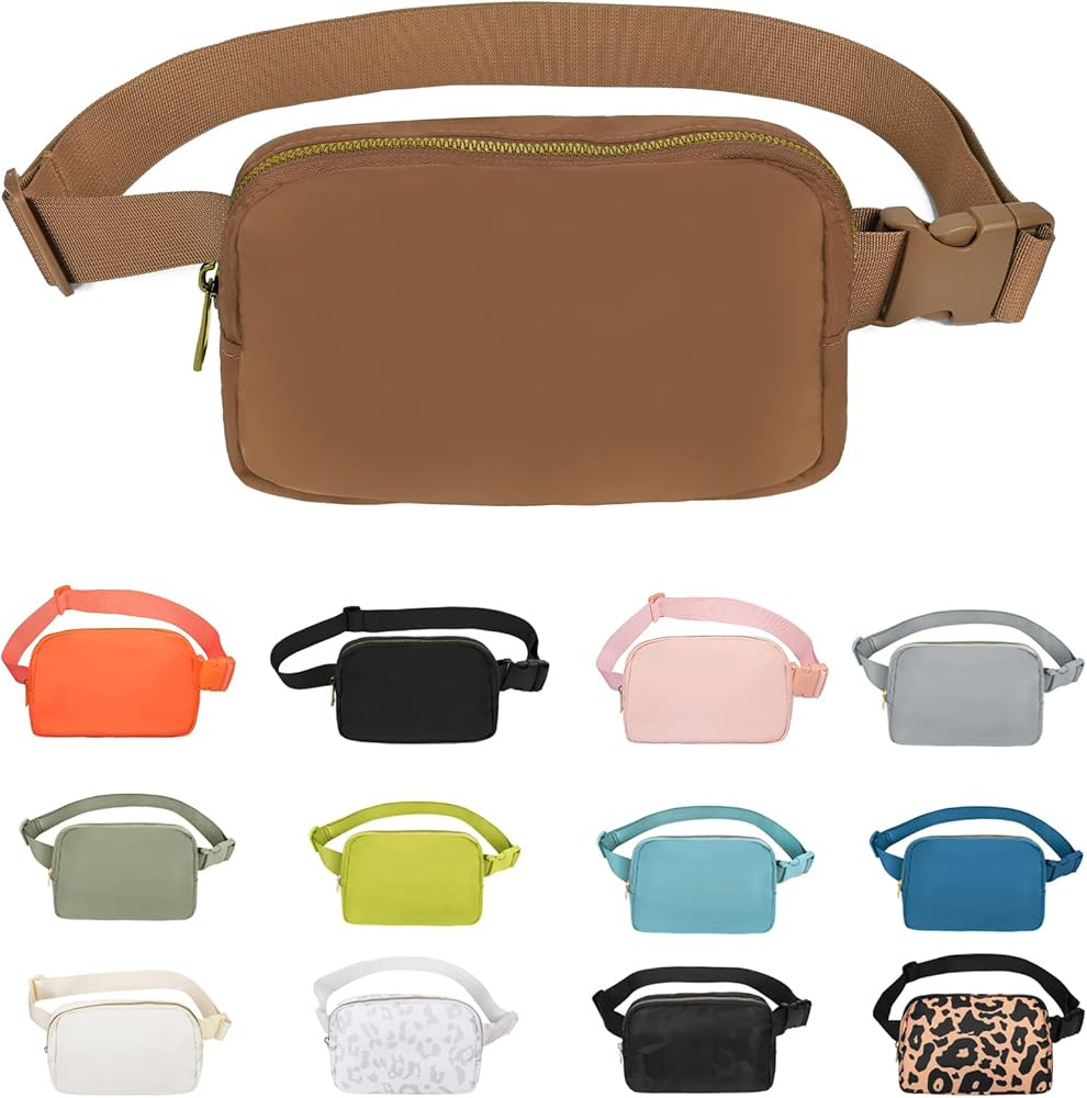 VOROLO Fanny Pack Crossbody Bag For Women And Men Belt Bag Gift For Women Bum Bag with Adjustable... | Amazon (US)