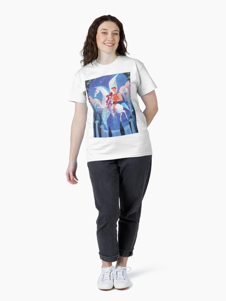 Hercules, Meg & Pegasus  Classic T-Shirt | Redbubble (US)