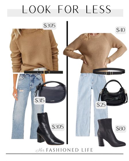Look for Less!

Jenny Kane Fisheman Sweater
Anine Bing Jeans
Ganni 
YSL
Loeffler Boots


#LTKunder100 #LTKstyletip #LTKsalealert