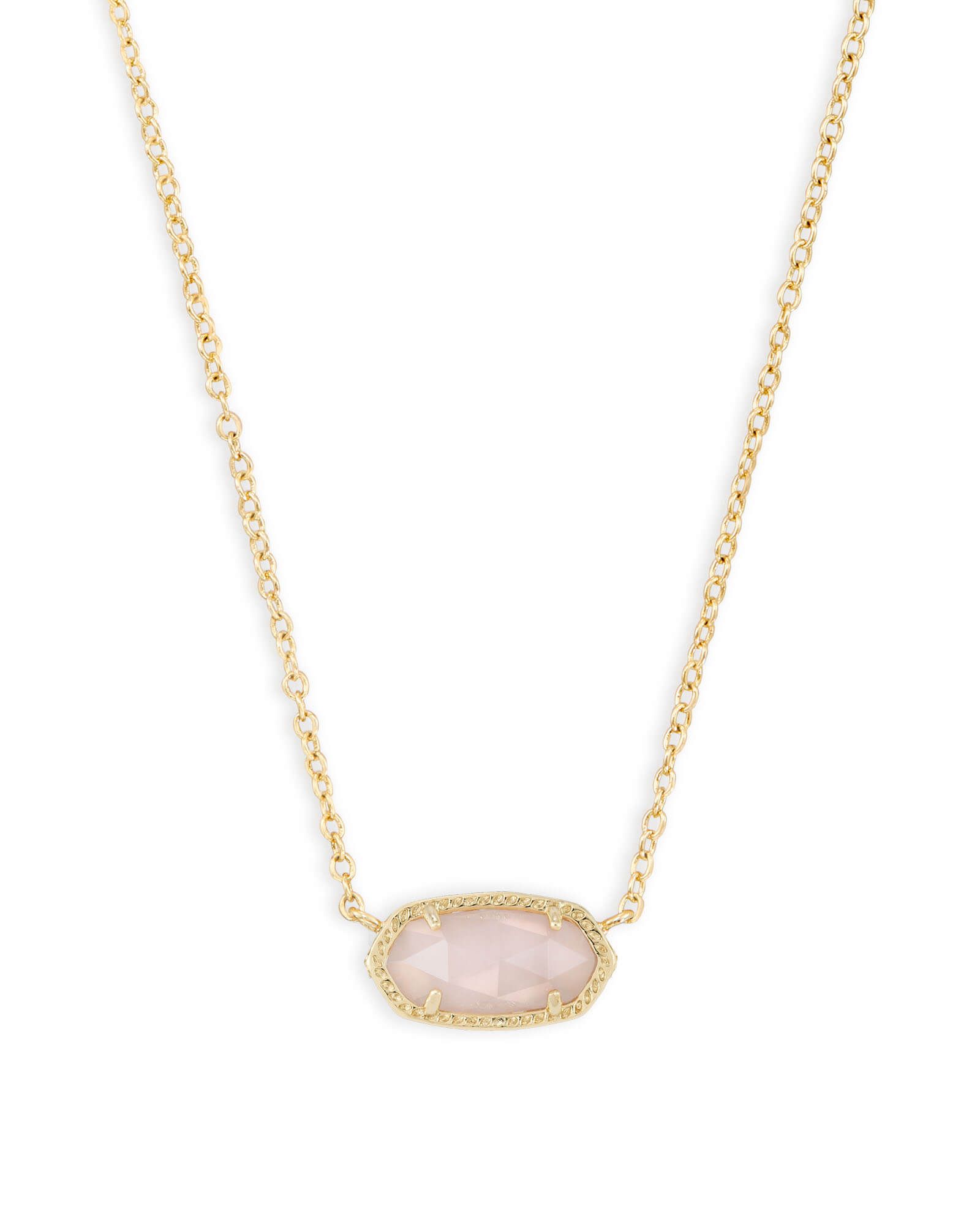 Elisa Gold Pendant Necklace in Dichroic Glass | Kendra Scott