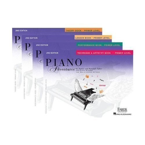 Faber Piano Adventures Primer Level Learning Library Pack - Lesson, Theory, Performance, and Technique & Artistry Books | Amazon (US)