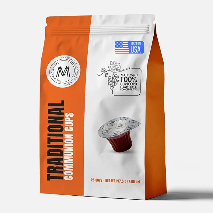 Travel Pack - The Miracle Meal Pre-Filled Traditional Communion Cup - Bag of 25 with Wafer and 10... | Amazon (US)