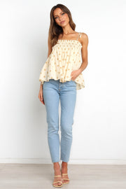 Urbana Top - Beige | Petal & Pup (US)