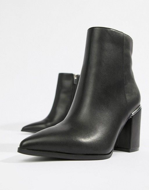 ASOS DESIGN Ebele pointed ankle boots | ASOS UK