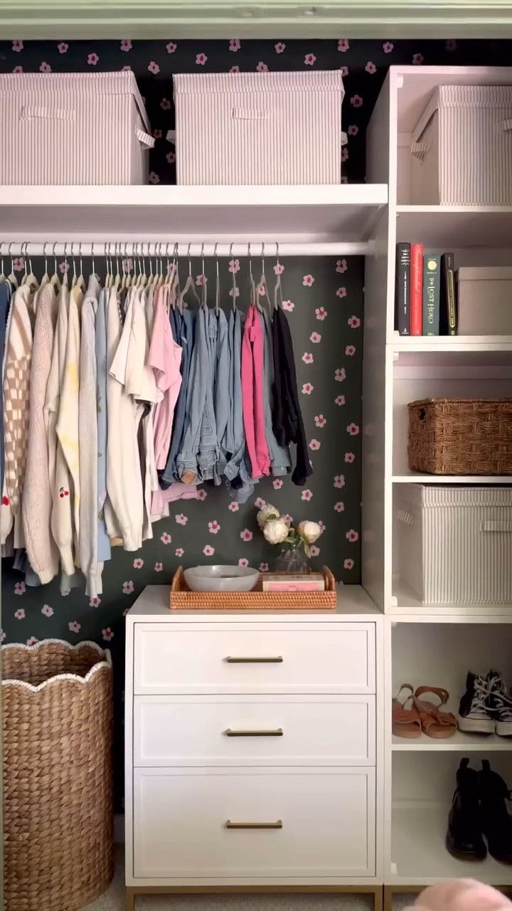 Are you kidding??😍This was SO easy and turned out SO CUTE! Love these storage solutions from Pottery Barn Teen! #PBTSpringRefresh 

*This video was made in partnership with PBT for Instagram

Closet refresh, dream closet, closet design, closet makeover, closet organization

#LTKHome #LTKFamily #LTKStyleTip