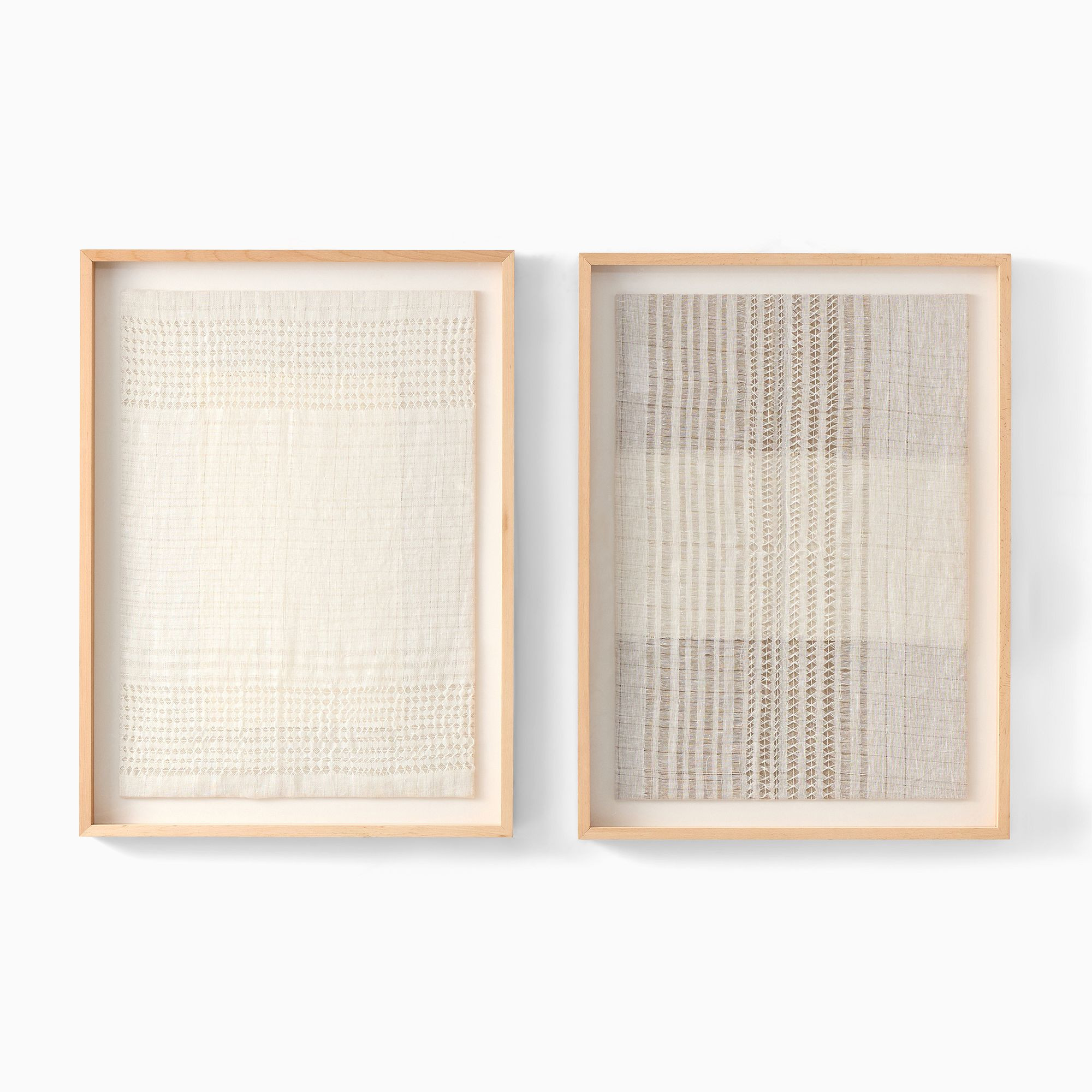 Drawn Patchwork Thread Wall Art | West Elm (US)