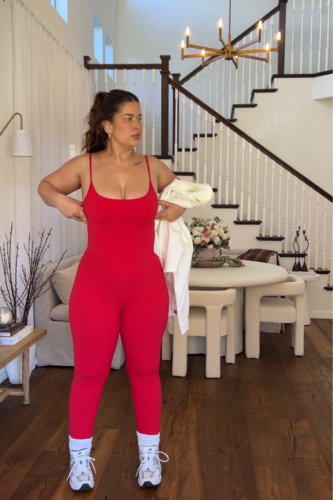Size L in jumpsuit