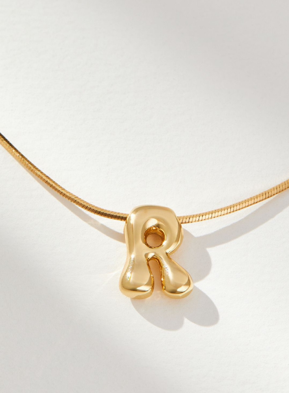 Monogram bubble necklace 

#LTKCyberWeek #LTKStyleTip #LTKGiftGuide