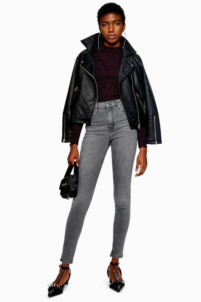 Grey Jamie Jeans | Topshop US
