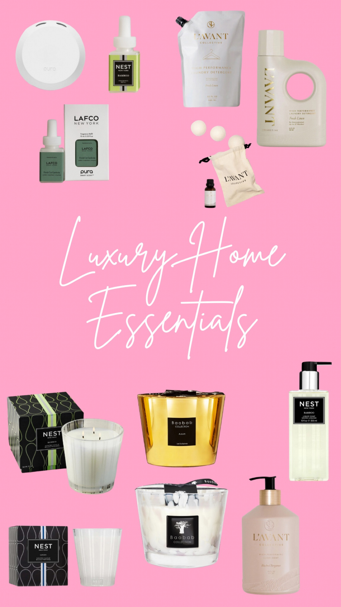 favorite luxury home essentials  🤍 

the L’avant products are the 
most recent addition to my collection - created by two women merging modern home styles with plant based, non-toxic cleaning products. each product comes in a beautiful, aesthetically pleasing bottle, and you can purchase refill bags when it’s time to restock 🤍

#LTKHome #LTKFindsUnder50 #LTKFindsUnder100