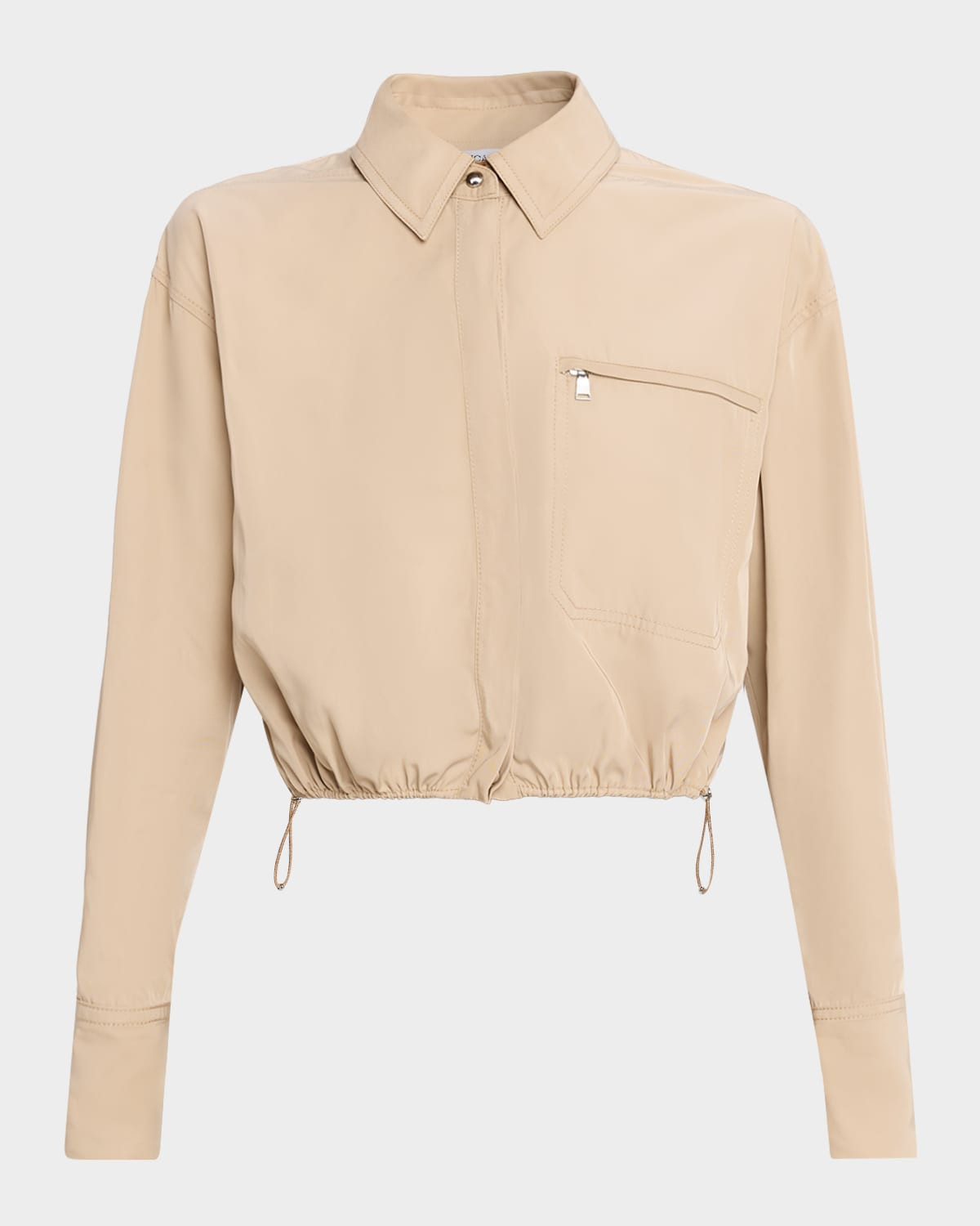 Wilfred Water-Resistant Taffeta Shirt | Neiman Marcus
