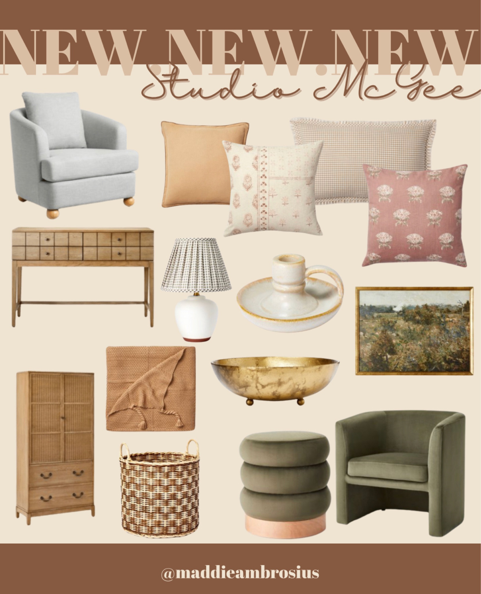 Obsessing over the Studio McGee new arrivals!!! Available NOW! 

#LTKFind #LTKunder100 #LTKhome