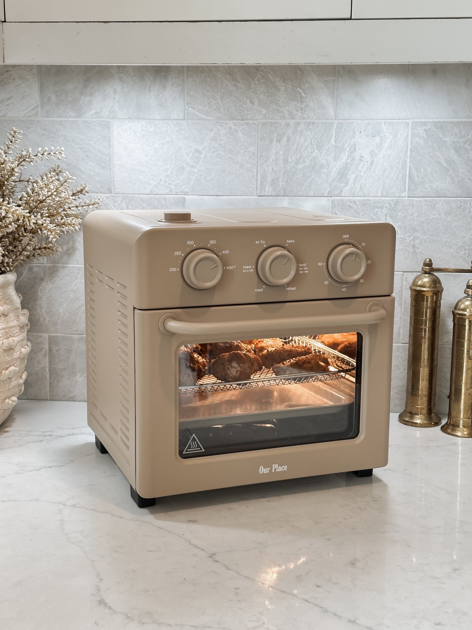 6-in-1 air fryer and toaster oven with steam infusion. ✨

#LTKmomlife #LTKHome #LTKGiftGuide