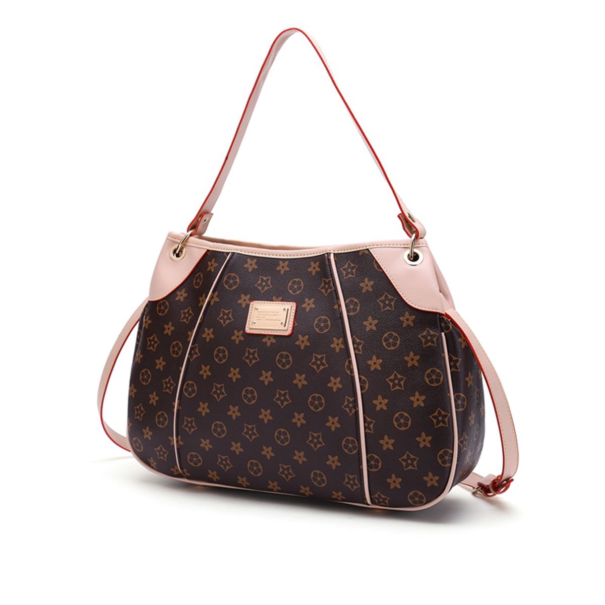 TWENTY FOUR Women Handbags Leather Checkered Shoulder Tote bag Cross body Strap Fashion Ladies Pu... | Walmart (US)