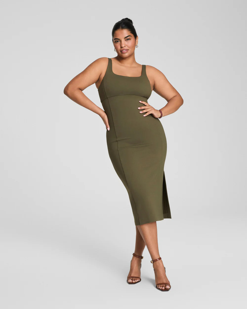 Ponte Midi Tank Dress | Spanx