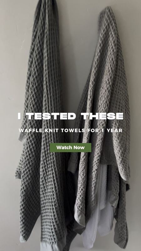 Ready to give your bathroom a spring refresh? 🌸🛀 Look no further than these amazing waffle knit towels, I found on Amazon and tested for over a year to ensure their quality and durability. Comparable to the luxurious Boll and Branch towels, these towels are the perfect look for less and a must-have addition to your home. Available in a beautiful shade of grey that just screams SPA... and perfect color for any bathroom, these towels are not only affordable but also stylish and long-lasting. Tested and reviewed by Randi for over 1 year, these towels are the best on the market and sure to impress. Shop now and upgrade your daily routine with the best towels around. #AmazonHome #springrefresh #besttowels #waffleknit #bathroomgoals #quality #affordableluxury #testedandapproved"

#LTKSeasonal #LTKhome #LTKunder50