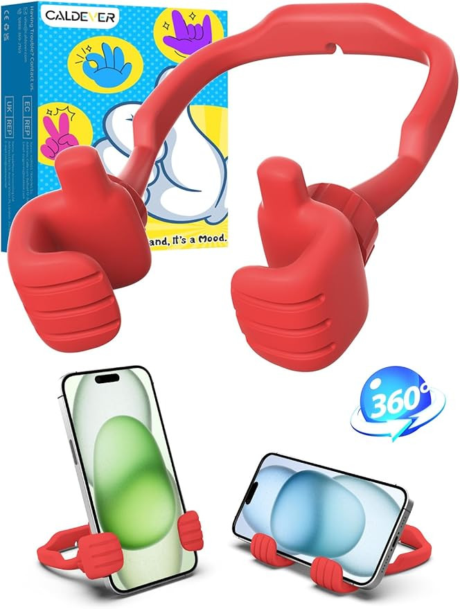 Valentines Day Gifts for Teens Girls Her Women Cell Phone Holder: Adjustable Thumbs Up Phone Stan... | Amazon (US)