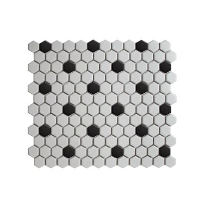 Perfection 1" x 1" Porcelain Mosaic Wall and Floor Tile | Wayfair North America