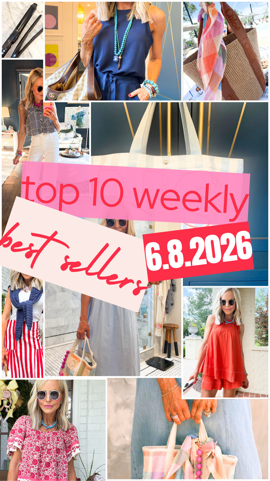 ✨ Top 10 Weekly Best Sellers | 6.8.26 ✨ You all have been LOVING these lately 👀💛  

 #LTKootd #LTKSeasonal #LTKTravel