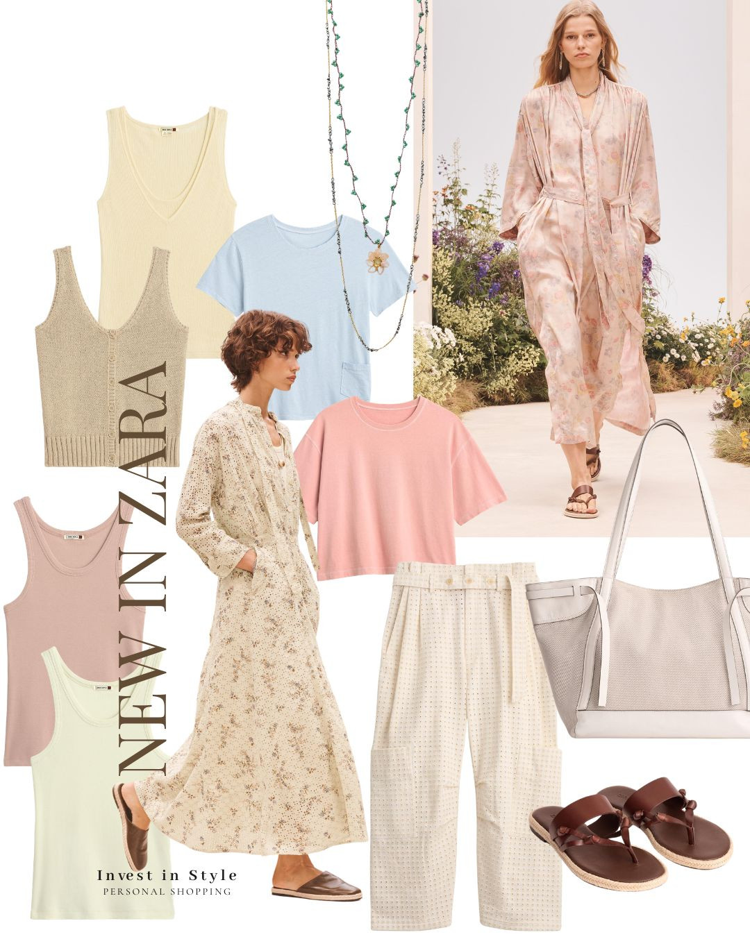 zara surplus new in 
beautiful pastels , textures and sunbleached florals  

 #LTKsummer #LTKtravel #LTKdresses