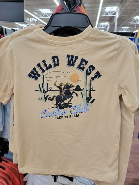 365 Kids from Garanimals Boys Wild West Graphic Tee at Walmart - I LOVE walmart clothes 😍 I think they have the cutest clothes & for a great price as well! The LTKSpringSale is just around the corner I'll be sharing TONS of cute finds here & over on my 2nd LTK @coffee&clearance 🧡 so you can start saving them now before the sale / they sale out 😉 Remember you can always get a price drop notification if you heart a post/save a product 😉 

✨️ P.S. if you subscribed to my post alerts, follow, like, share, save, or shop my post (either here or @coffee&clearance).. thank you sooo much, I appreciate you! As always thanks sooo much for being here & shopping with me 🥹

| ltk spring sale, Wedding Guest Dress, Vacation Outfit, Date Night Outfit, Dress, Jeans, Maternity, Resort Wear, Home, Spring Outfit, Work Outfit, spring style, Baby Shower, Coffee Table, Bedding, Bedroom, Living Room, Sneakers, Nursery, Easter basket, Easter dress, Easter family outfits | #ltkspringsale #ltkmostloved #LTKxPrime #LTKxMadewell #LTKCon #LTKGiftGuide #LTKSeasonal #LTKHoliday #LTKVideo #LTKU #LTKover40 #LTKhome #LTKsalealert #LTKmidsize #LTKparties #LTKfindsunder50 #LTKfindsunder100 #LTKstyletip #LTKbeauty #LTKfitness #LTKplussize #LTKworkwear #LTKswim #LTKtravel #LTKshoecrush #LTKitbag #LTKbaby #LTKbump #LTKkids #LTKfamily #LTKmens #LTKwedding #LTKeurope #LTKbrasil #LTKaustralia #LTKAsia #LTKxAFeurope #LTKHalloween #LTKcurves #LTKfit #LTKRefresh #LTKunder50 #LTKunder100

#LTKSpringSale #LTKSeasonal #LTKsalealert #LTKstyletip